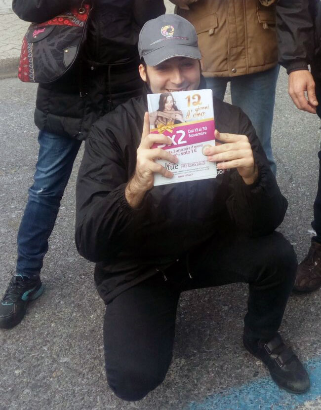 Volantinaggio per Ishuè