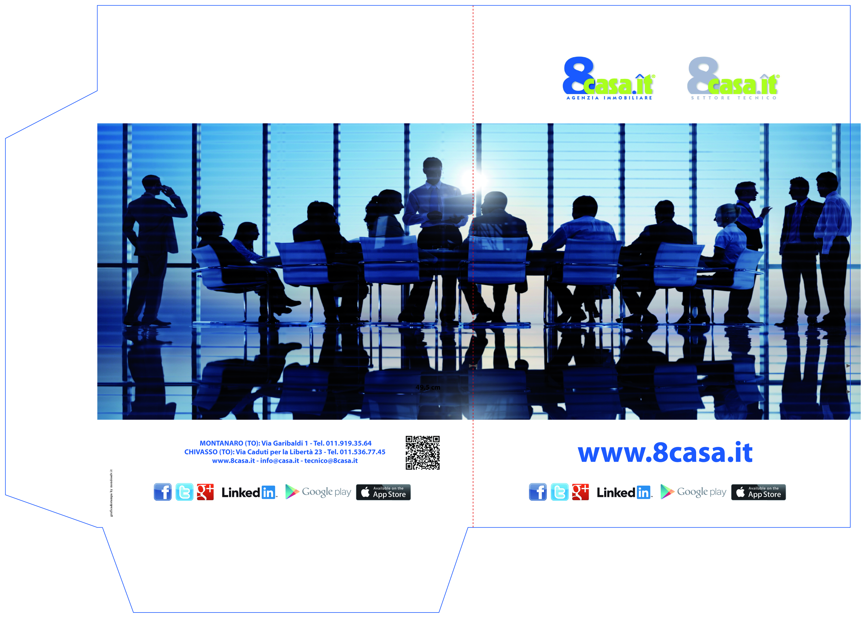 8 casa cartellina esterno