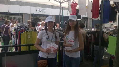 volantinaggio bikers