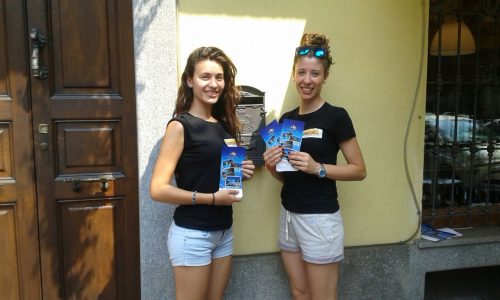 volantinaggio Oasi a Rivarolo