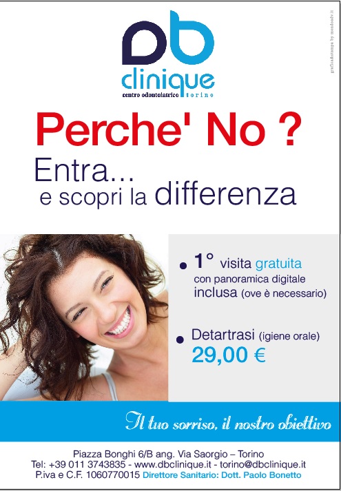Stampa e Volantinaggio per studio dentistico Torino