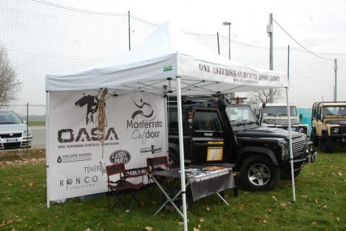 Gazebo personalizzato per stand Oasa Torino