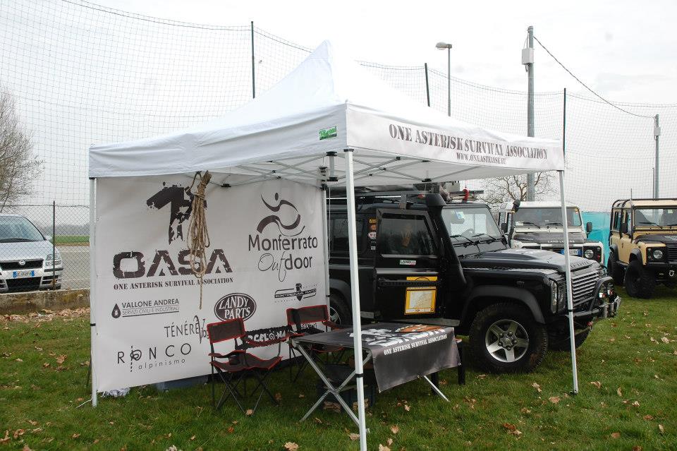 Gazebo personalizzato per stand Oasa Torino