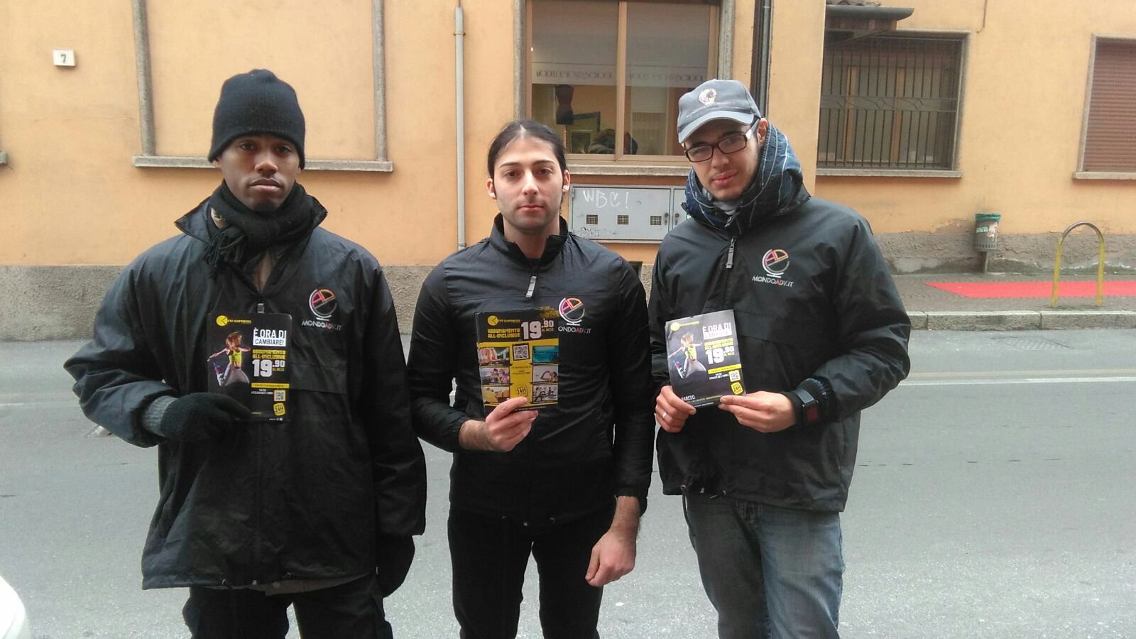 volantinaggio palestra Fitexpress a Varedo