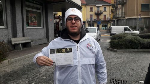 Volantinaggio Verbania per Segreti Walser