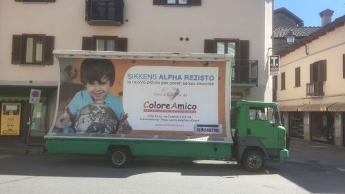 camion vela in val susa