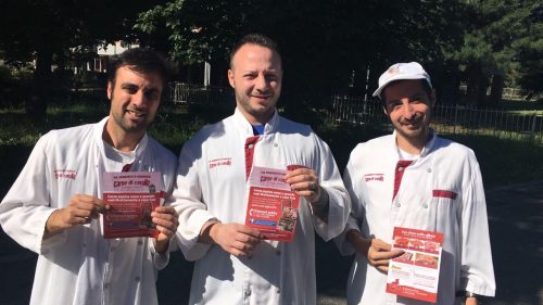 olantinaggio a Torino per macelleria da Edmondo e Stefania