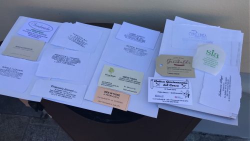 Volantinaggio a Piacenza per Locanda del Castello