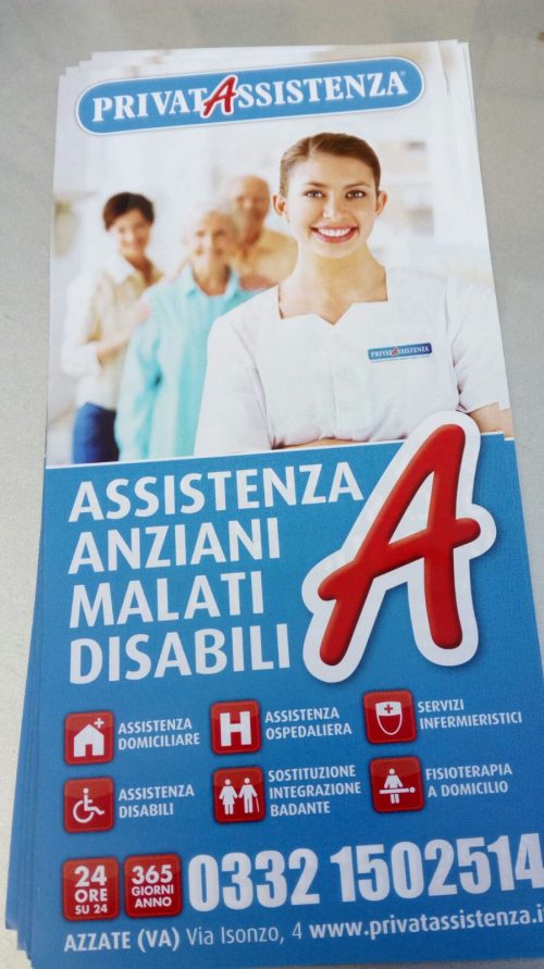 Volantinaggio a Azzate per Privata Assistenza