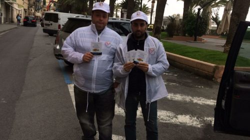 Volantinaggio in provincia di Savona per Shabu