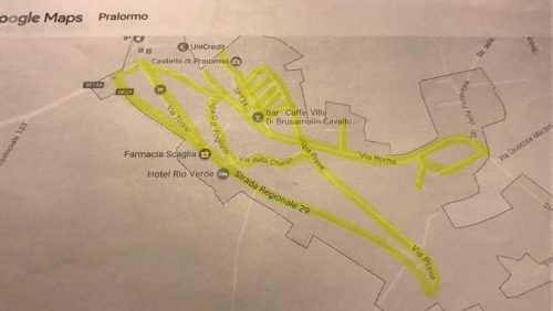 Volantinaggio a Pralormo per Klaus carni