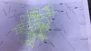 Volantinaggio a Abbiategrasso per NC Milano