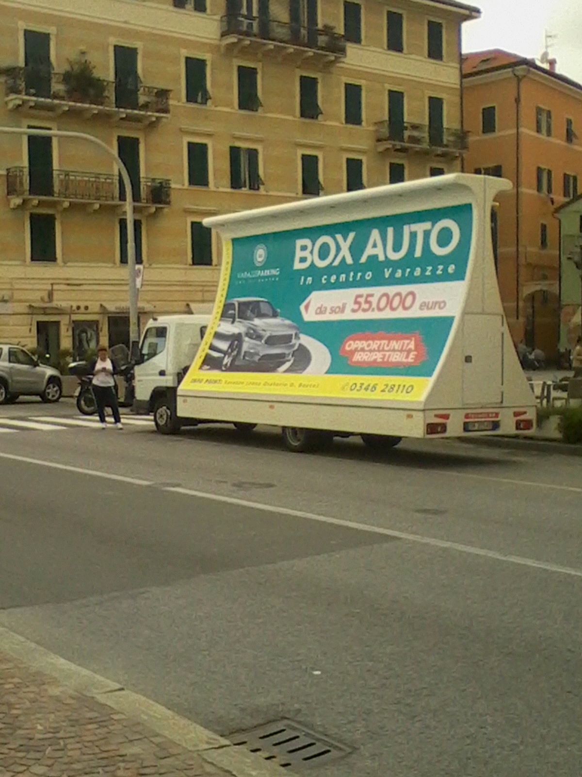 Camion vela a Varazze per Varazze Parcking