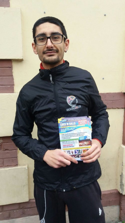 Volantinaggio in Torino per Studio Dance