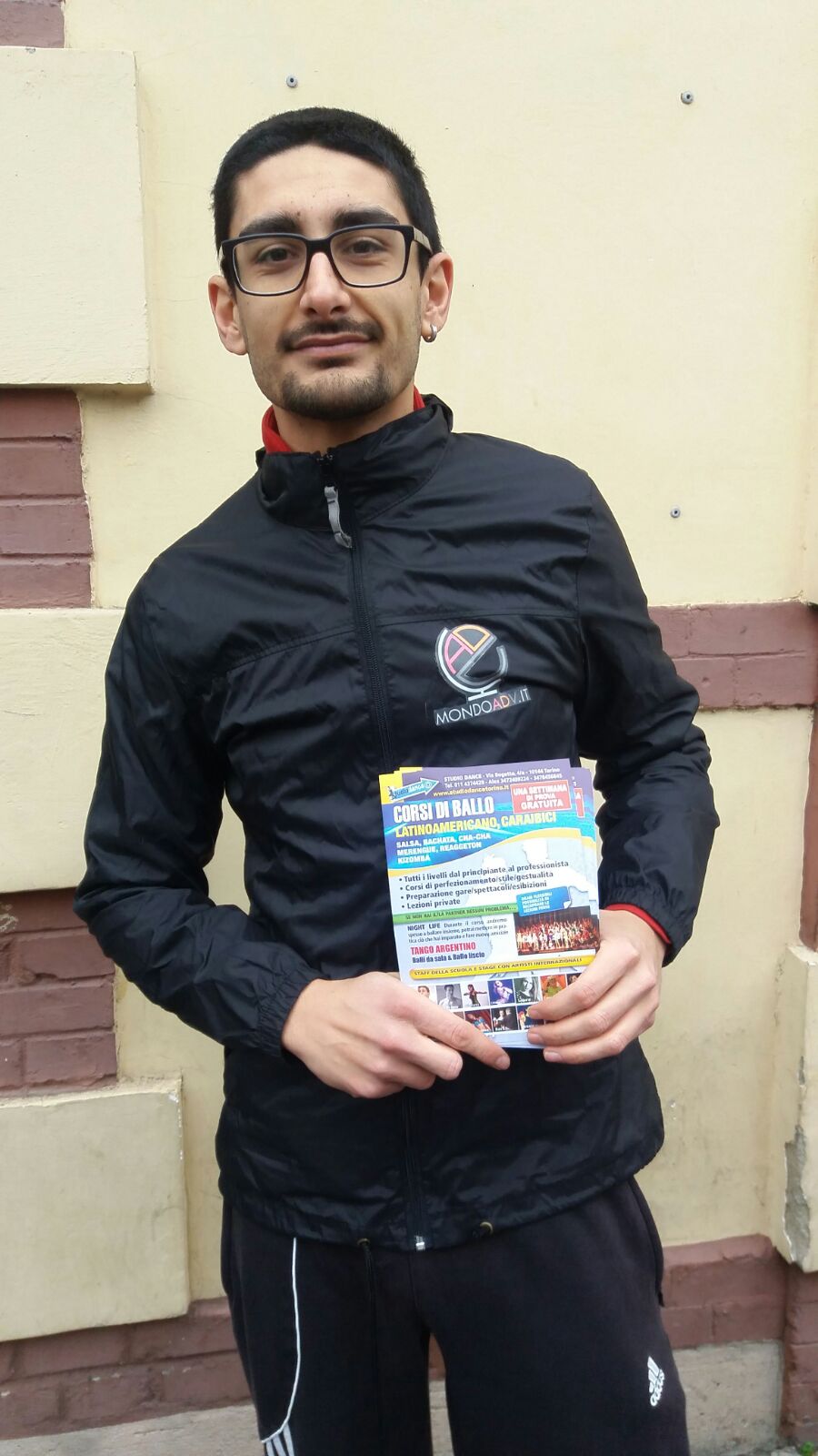 Volantinaggio in Torino per Studio Dance