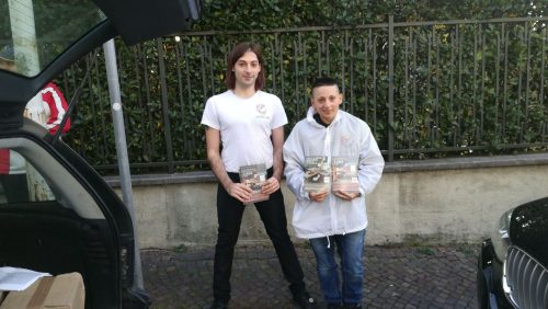 Volantinaggio a Lecco per Febal Casa