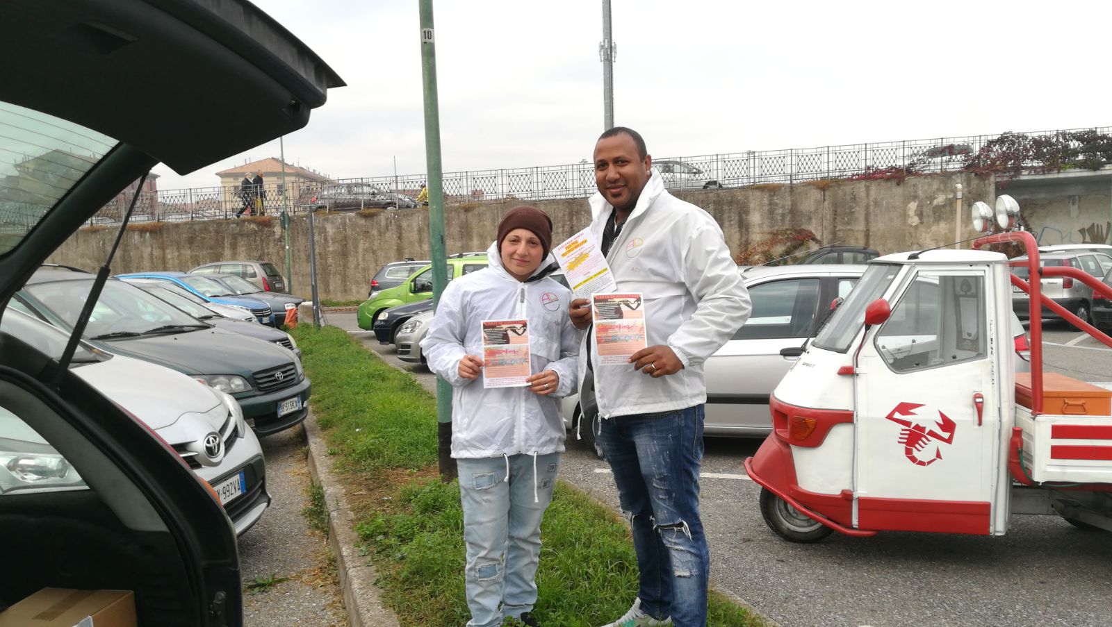 Volantinaggio a Cremona per La Fenice