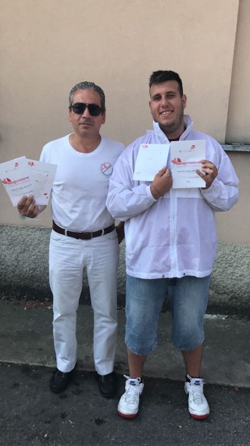 Volantinaggio a Monvalle (VA) per EsteticaCy