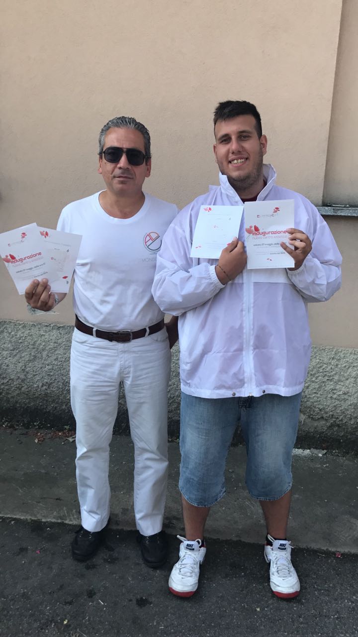 Volantinaggio a Monvalle (VA) per EsteticaCy