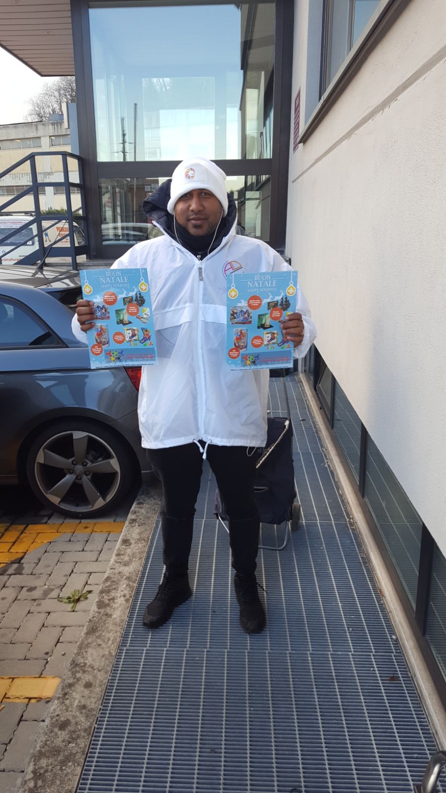 Volantinaggio a Genova per Toyland