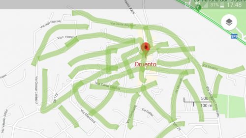 Volantinaggio a Druento per Macelleria Palombella