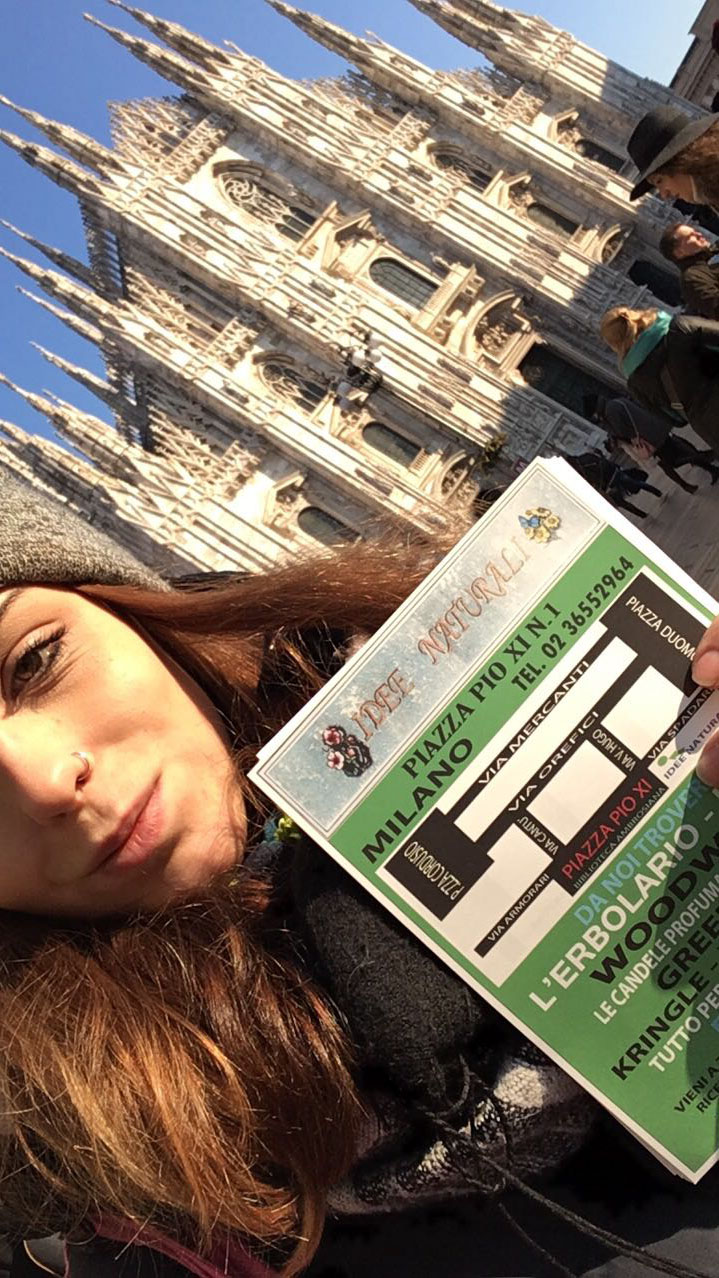 Hostess a Milano per Idee Naturali