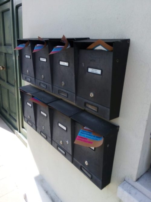 volantinaggio a ferrara