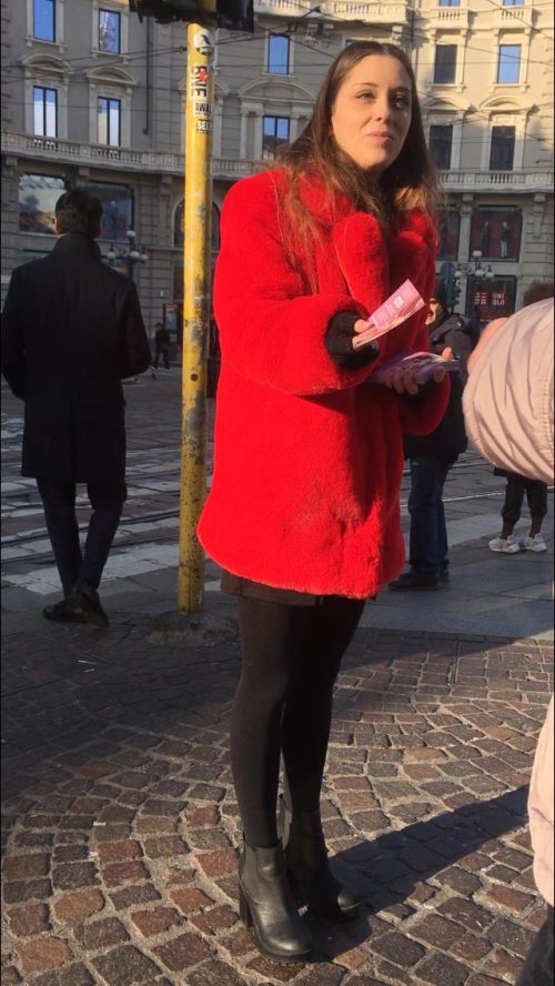 hostess a Milano per Tally Weijl